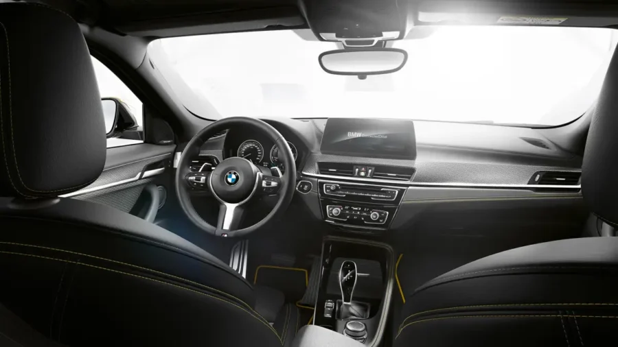 Vista interior del BMW X2